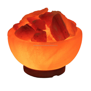 Lámpara de sal Natural del Himalaya hecha a mano, hermoso embalaje, 5kg a 10kg, disponible, empresa Sian - Product Image 3