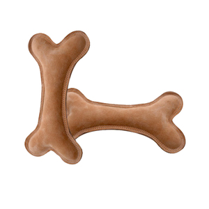 ของเล่นสัตว์เลี้ยงของเล่นให้สุนัขและแมวเคี้ยวของเล่นสัตว์เลี้ยงซัพพลายเออร์อุปกรณ์เสริมสำหรับสัตว์เลี้ยงขายส่งผลิต100ชิ้นหนังรูปกระดูก - Product Image 5