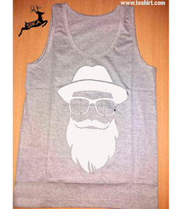 เสื้อกล้ามสำหรับออกกำลังกายเสื้อครอปแบบยูนิเซ็กส์เสื้อครอปผ้าฝ้ายไม้ไผ่พิมพ์ลายขนาดใหญ่พิเศษสินค้าออนไลน์ - Product Image 5