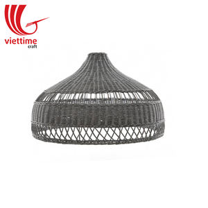 <b>Wicker</b> Basket Ceiling Rattan Lamp <b>Shade</b>, Pedant Lampshade Decor Wholesale Made in Vietnam - Product Image 3