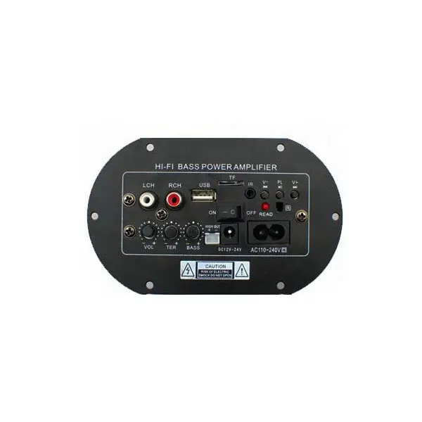 Taidacent Amplifier Daya Subwoofer Mobil, Papan Speaker Audio Amplifier Audio Mobil 220V 12V 24V untuk Speaker 6 Inci 8 Inci 10 Inci