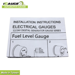 Medidor de nivel de combustible digital Led azul Universal OEM de alta calidad para coche - Product Image 5