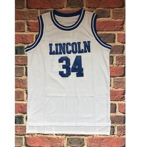 Jersey de baloncesto unisex de talla grande transpirable de secado rápido, conjunto de uniforme bordado de sarga, ropa de baloncesto personalizable - Product Image 3