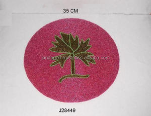 แผ่นรองสำหรับวางลูกปัดแก้วทรงกลมที่มีลวดลายต้นไม้สีอื่นๆมีแผ่นรองสำหรับวางลูกปัดแก้ว - Product Image 3