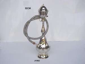 Cachimba de Metal en diferentes tres estilos, hecha en latón con pulido de espejo y una salida, artesanía de Metal - Product Image 6