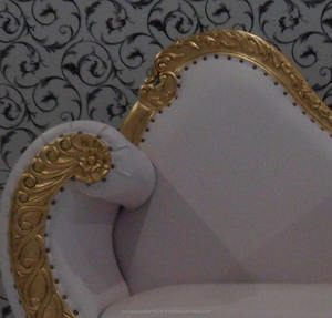 เฟอร์นิเจอร์ไม้แกะสลักหรูหราโซฟาเดี่ยวสไตล์คลาสสิก - Product Image 6