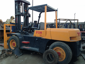 มือสอง Tcm Fd100ขายร้อนใช้รถยก TCM 100/10Ton มีสภาพดี - Product Image 3