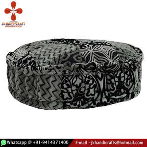 2017 Venta caliente hogar moda Patchwork terciopelo piso cojín - Product Image 3