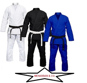 BJJ GI ชุดผ้าฝ้ายศิลปะการต่อสู้ใส่ได้ทั้งชายและหญิงชุดปักลายโลโก้ได้ตามต้องการ - Product Image 5
