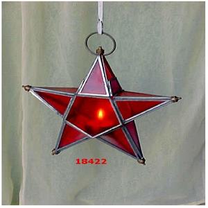 Wholesale <b>Tealight</b> Star Shape Candle Holder for Indoor or Outdoor Decorative Hanging <b>Lantern</b> for Home Wedding Party - Product Image 2