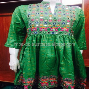 The Most Latest Pakistani Stylish Designer Embroidered Frock <b>Kurti</b> - Product Image 2