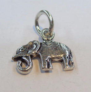 Conception Unique Plaine Éléphant Fait Main Pendentif 925 En Argent Sterling Bijoux Prix de Gros - Product Image 3