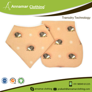 Waterproof Customized Brand Baby Bandana Drool Bbs GOTS Certified - Product Image 2