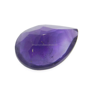 Amatista Africana natural 18x13mm corte de pera piedra preciosa suelta 9,6 Cts para la fabricación de joyas - Product Image 2
