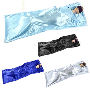 Sac de couchage en soie pour voyage et camping, doublure de sac - Product Image 6