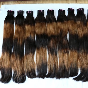 ซูเปอร์คู่วาดขายส่งนามสกุลผมมนุษย์หลายสีผมถักเปียผม - Product Image 2