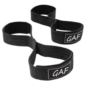 GAF, recién llegado, correas eléctricas para levantamiento de pesas, correa acolchada de neopreno para levantamiento de pesas, correas de algodón para levantamiento de pesas, Figura 8 - Product Image 1