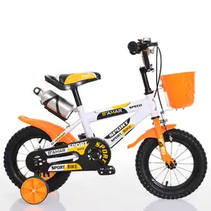 دراجة الأطفال 4 عجلات, 12 "14'16" 18 "عجلة حجم الاطفال الترابية دراجة دراجة المواد الصلب شوكة الاطفال 4 عجلة دراجة
