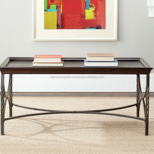 โต๊ะกาแฟไม้เนื้อแข็งเฟอร์นิเจอร์ห้องนั่งเล่นสำหรับใช้ในบ้าน - Product Image 1