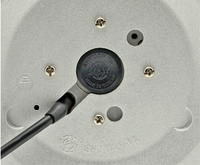 Ventilateur centrifuge à moteur à rotor externe 140x100mm AC 230V pour brûleur à granulés, pales en acier inoxydable, double roulement à billes, thermiquement isolé