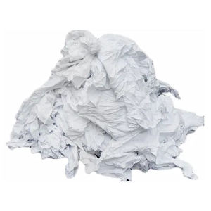 Residuos de algodón reciclables, color blanco, residuos de algodón 100% - Product Image 5