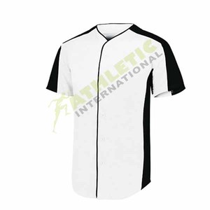 Camisas con botones OEM Diseño personalizado Manga corta Ropa de béisbol y softbol Jersey Poliéster Nuevo estilo Transpirable Secado rápido 2025 - Product Image 5