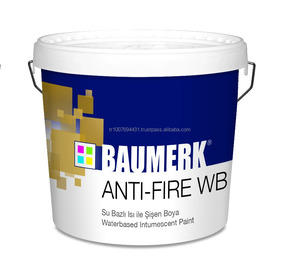 Sprayable Fire Resistant Paint Protect Applied Surfaces up to 3 Hours From Fire