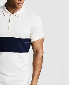 Nueva moda de mujer para camiseta de Polo logotipo personalizado 100% algodón transpirable y promocional tela de punto en blanco barata - Product Image 2