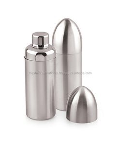 Outils de bar professionnels, Kit de barman en acier inoxydable, ensemble de Shaker à Cocktail uni fabriqué en inde - Product Image 3