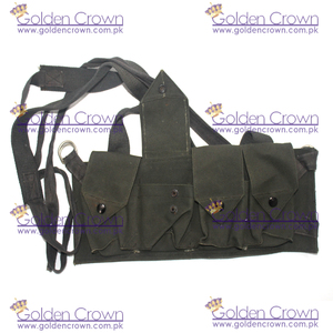 เข็มขัดใส่กระสุนสีเขียวแบบเยอรมัน M1เข็มขัดตลับหมึก Garand แบบปรับแต่งได้ M1923 - Product Image 2