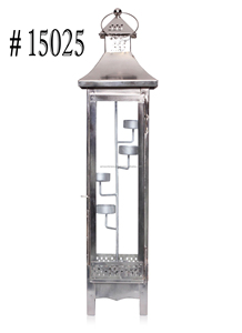 Iron Metal <b>Lanterns</b> Decorative <b>Lantern</b> With Glass for Home Restaurant Candle <b>Lantern</b> Home Decor Indoor Lighting Able Top - Product Image 4