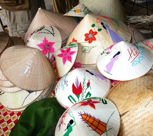 Vietnamese Palm Leaf Conical Hat - Non La - Handmade From Vietnam - Product Image 3