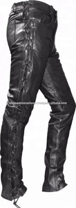 กางเกงหนังสีดำ Shemax - Product Image 4