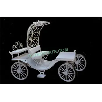 सिंड्रेला गाड़ी छोटी गाड़ी शादी सफेद सिंड्रेला घोड़ा गाड़ी के लिए मिनी सिंड्रेला शादी गाड़ी दुल्हन दूल्हे