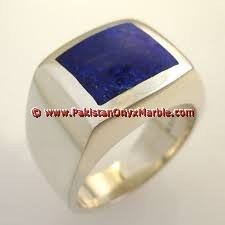 Ajustable anillo de lapislázuli de diseño - Product Image 2