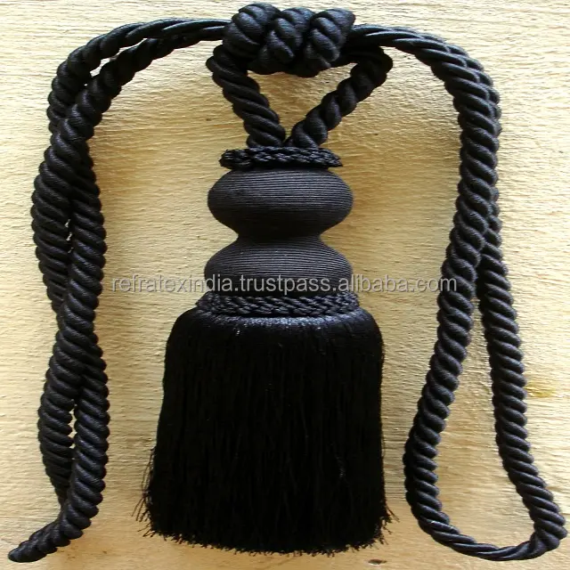 CURTAIN TIEBACK TASSEL Bulk Supplier And Manufacture By Refratex India Made in India Decoration and Best Price in Low Price