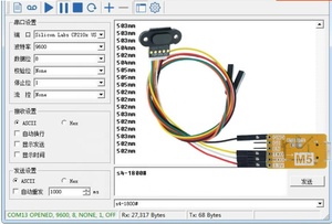 Taidacent 10-180Cm Jarak Jauh Kecepatan Tinggi Autofocus Uart I2c Output 3-5V TOF10120 Tof Laser Jarak Mengukur <span class=keywords><strong>Sensor</strong></span> - Product Image 5