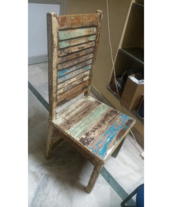 Mobilier indien moderne, chaise de salle à manger en bois massif, vente en gros de projets de bois récupéré par le fournisseur de meubles en bois pour la maison et le bureau - Product Image 2
