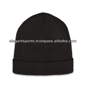 Gorros Negros Multicolores con Logotipo Personalizado, Gorro de Algodón Negro con Cierre Elástico, Unisex para Adultos - Product Image 2