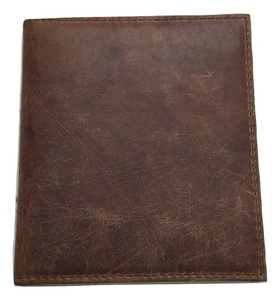 Tarjetero de piel auténtica con logotipo personalizado y diseño de caramelo, sirve para guardar tarjetas de crédito para uso comercial - Product Image 1