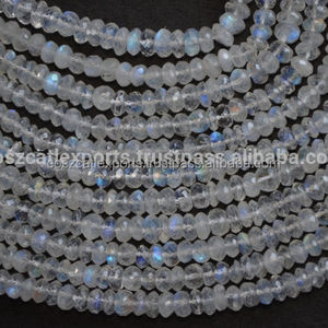 Arc-en-Moonstone Bijoux Perles Pour Vente de Pierres Précieuses En Gros Fournisseurs À Facettes Baisse Pierre Perles En Gros Inde - Product Image 1
