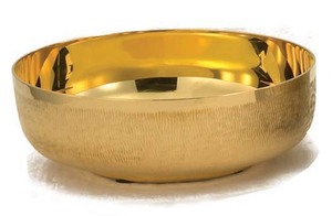 Cuenco de latón para iglesia / Cuenco de ofrendas para iglesia - Product Image 2
