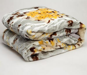 Couverture en vison coréen, matériel original à 3 plis - Product Image 3