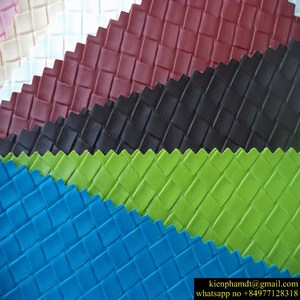 Cuir synthétique PVC, échantillon gratuit 30 cm, cuir artificiel imperméable pour sac et bagages, cuir éponge PVC - Product Image 4