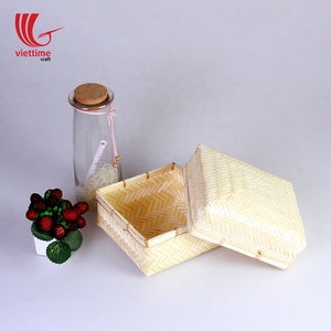 Hộp Dệt Tre Tự Nhiên/Hộp Lưu Trữ Tre Tùy Chỉnh - Product Image 3