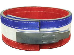 Cinturón de palanca de cuero para levantamiento de pesas de alta calidad en triple color/cinturón de cuero tricolor para uso en gimnasio cinturón de palanca multicolor para gimnasio - Product Image 4