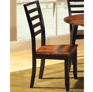 Chaise en bois et en cuir massif de Style industriel, nouvelle collection - Product Image 3