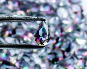 Topaze — cafchon en pierres naturelles de couleur pêche d'étalonnage, 1 pièce, topaze - Product Image 1