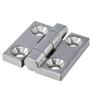 Bisagra de armario eléctrico resistente para puerta de metal, armarios industriales de acero inoxidable 304, 60x60, - Product Image 1