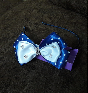 ที่คาดผมสำหรับเด็กผู้หญิงริบบิ้นและผ้าซาตินสำหรับเด็กและผู้ใหญ่ยี่ห้อเนเฟอร์ติติ - Product Image 3